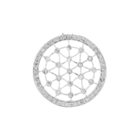 Mặt Dây Kim Cương Crystal Bloom - 000587 - 4g9 - D161D