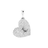 Mặt Dây Kim Cương Luxe Heart - 000591 - 6g7 - D75A