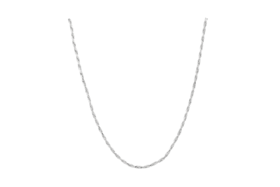 Dây Chuyền Xoắn Bóng Nhám Móc Tròn Vàng 18K - 407649 - 3g0 - EY8C03590