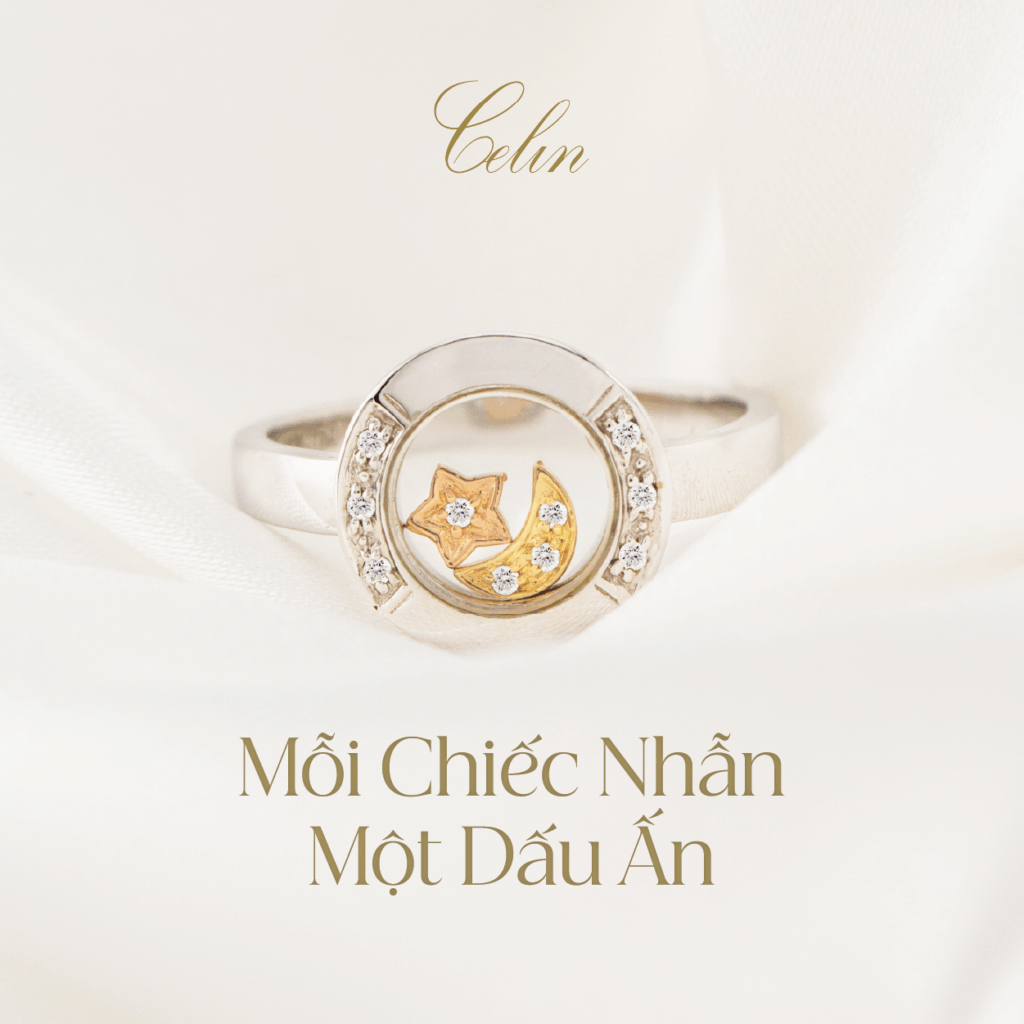 Trang sức Celin thiết kế độc quyền – mỗi món là một phiên bản duy nhất, không trùng lặp